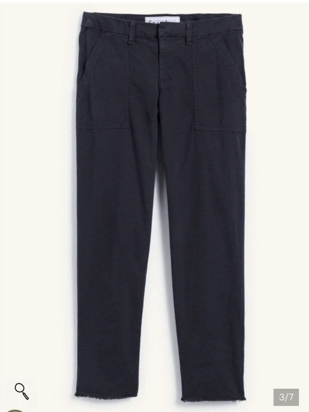 Frank & Eileen Women's Black  Straight-Leg Pants Black Rock